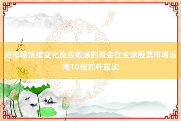 对市场情绪变化反应敏感的资金在全球股票市场运用10倍杠杆是次